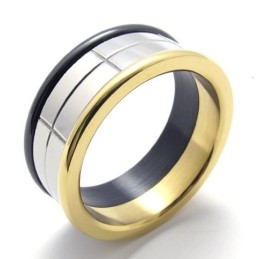 Farbiger Titanring