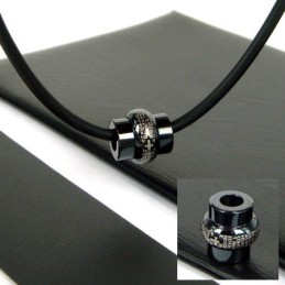Mann Kreuz Bibel Roller Reines Titan Anhänger Halskette Geschenk