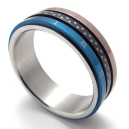 Farbiger Titanring