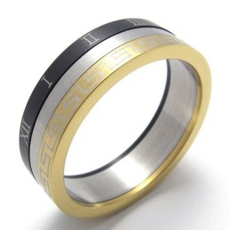 Farbiger Titanring