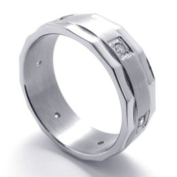 Diamant-Titanring