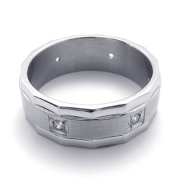 Diamant-Titanring