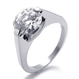 Diamant-Titanring