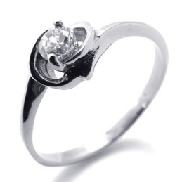 Diamant-Titanring Für Damen