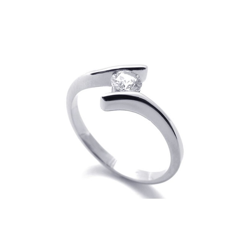 Diamant-Titanring Für Damen Diamant-Titanring Für Damen