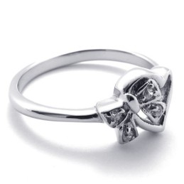 Diamant-Titanring Für Damen