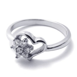 Diamant-Titanring