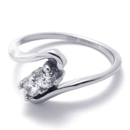 Diamant Damen Titan Ring