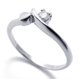 Diamant-Titanring