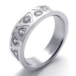 Diamant-Titanring