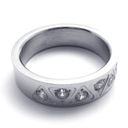 Diamant-Titanring
