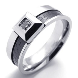 Diamant-Titanring