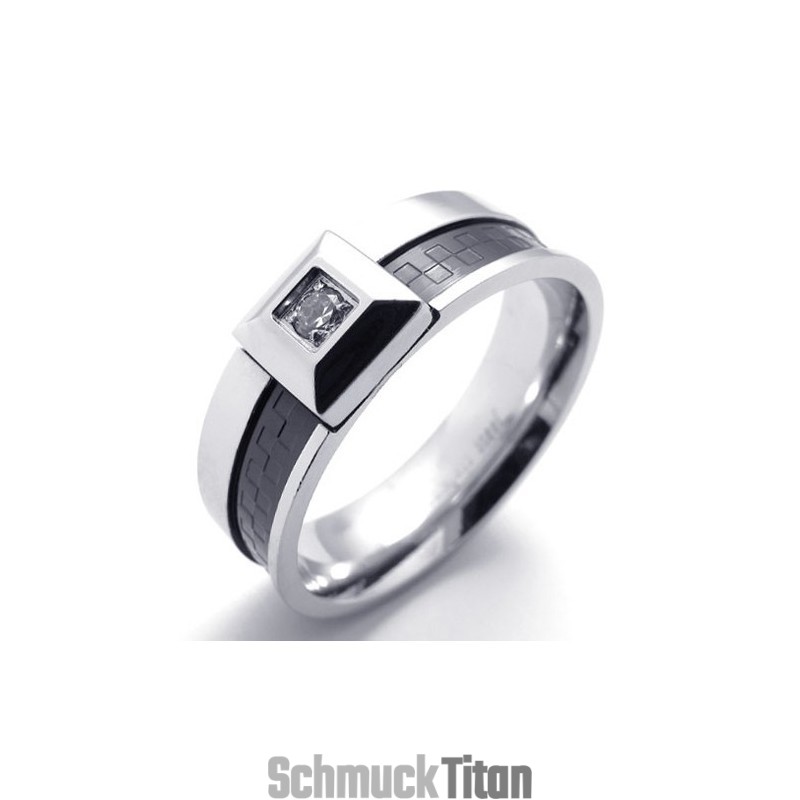 Diamant-Titanring
