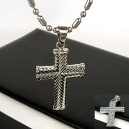 Mann Exklusives Kreuz Anhänger Aus Reinem Titan Geschenk