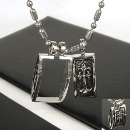 Mann Exklusives Kreuz Anhänger Aus Reinem Titan Geschenk