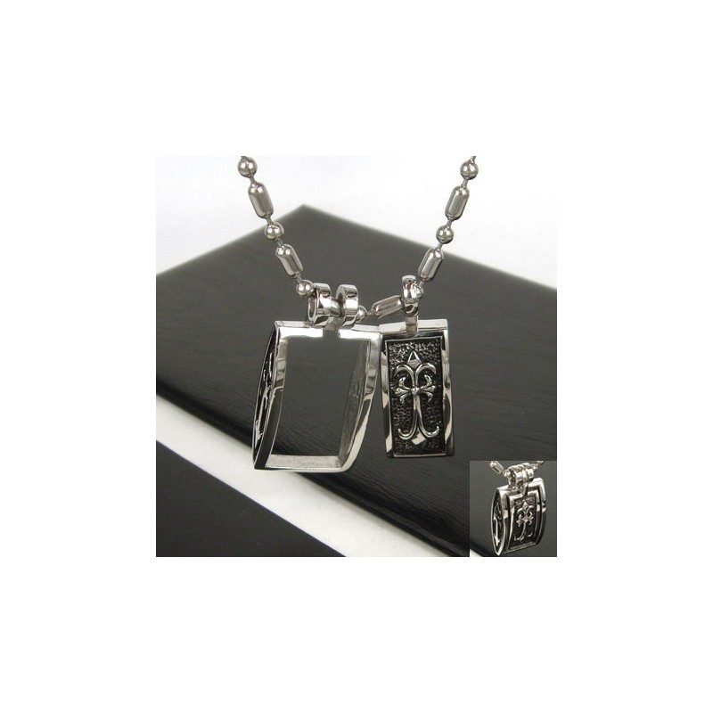 Mann Exklusives Kreuz Anhänger Aus Reinem Titan Geschenk Mann Exklusives Kreuz Anhänger Aus Reinem Titan Geschenk