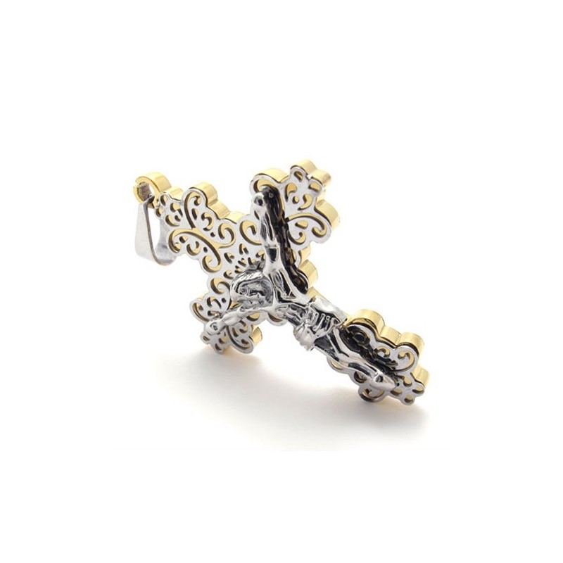 Goldkreuz Jesus Titan Anhänger Goldkreuz Jesus Titan Anhänger