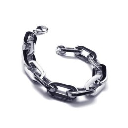 Herren- Und Jungenarmband Aus Reinem Titan Mit Charm-Gliedern