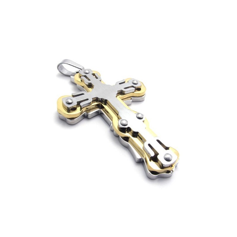 Gold Titan Kreuz Anhänger Gold Titan Kreuz Anhänger