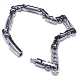 Herren-/Jungen-Silberarmband Aus Reinem Titan 316L
