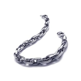 Herren- Und Jungen-Armband Aus Reinem Titan Mit Silbernem Charm