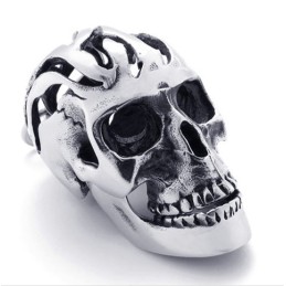 Totenkopf-Anhänger Aus Titan