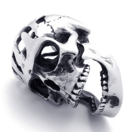 Totenkopf-Anhänger Aus Titan