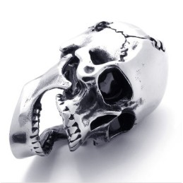 Totenkopf-Anhänger Aus Titan