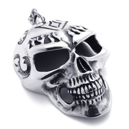 Titan-Anhänger Mit Totenkopfmaske