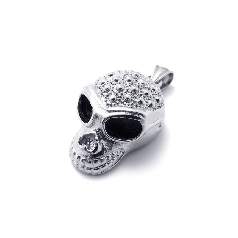 Titan-Anhänger Mit Totenkopfmaske Titan-Anhänger Mit Totenkopfmaske