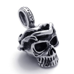 Totenkopf-Anhänger Aus Titan