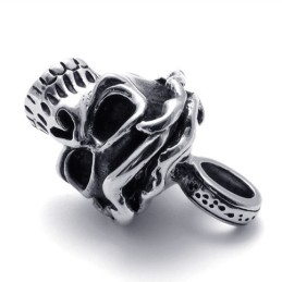 Totenkopf-Anhänger Aus Titan