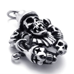 Totenkopf-Anhänger Aus Titan