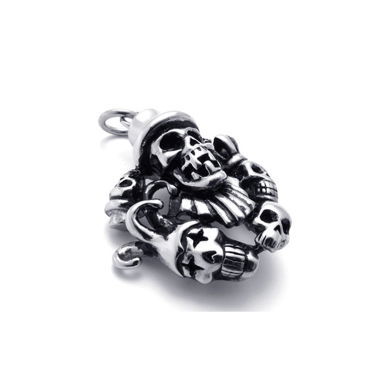 Totenkopf-Anhänger Aus Titan Totenkopf-Anhänger Aus Titan