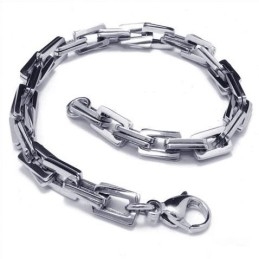 Herren-Jungen-Charm-Silberarmband Aus Reinem Titan