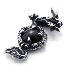 Titan-Anhänger Mit Drachen-Edelstein