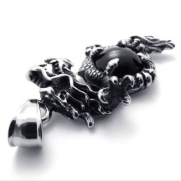 Titan-Anhänger Mit Drachen-Edelstein