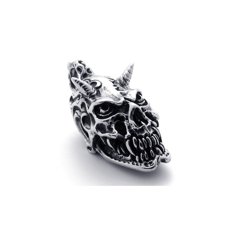 Totenkopf-Anhänger Aus Titan Totenkopf-Anhänger Aus Titan