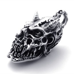 Totenkopf-Anhänger Aus Titan