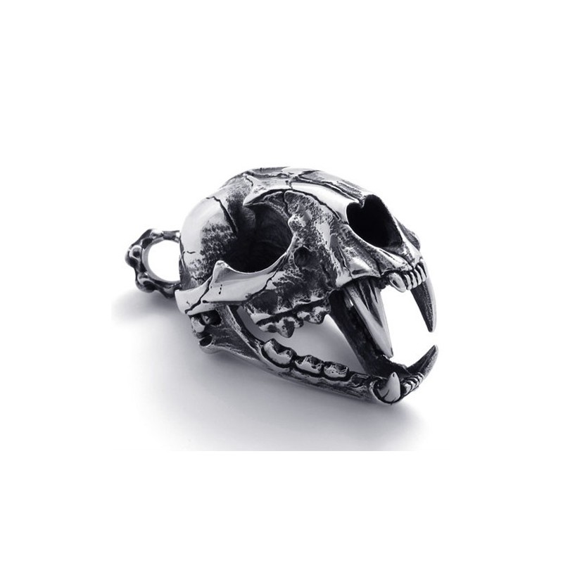 Titan-Anhänger Mit Dinosaurier-Totenkopf Titan-Anhänger Mit Dinosaurier-Totenkopf