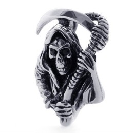 Totenkopf-Anhänger Aus Titan