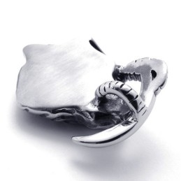 Totenkopf-Anhänger Aus Titan