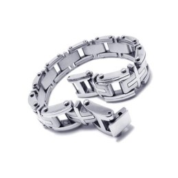 Herren- Und Jungenarmband Aus Reinem Titan Mit Kreuzanhänger