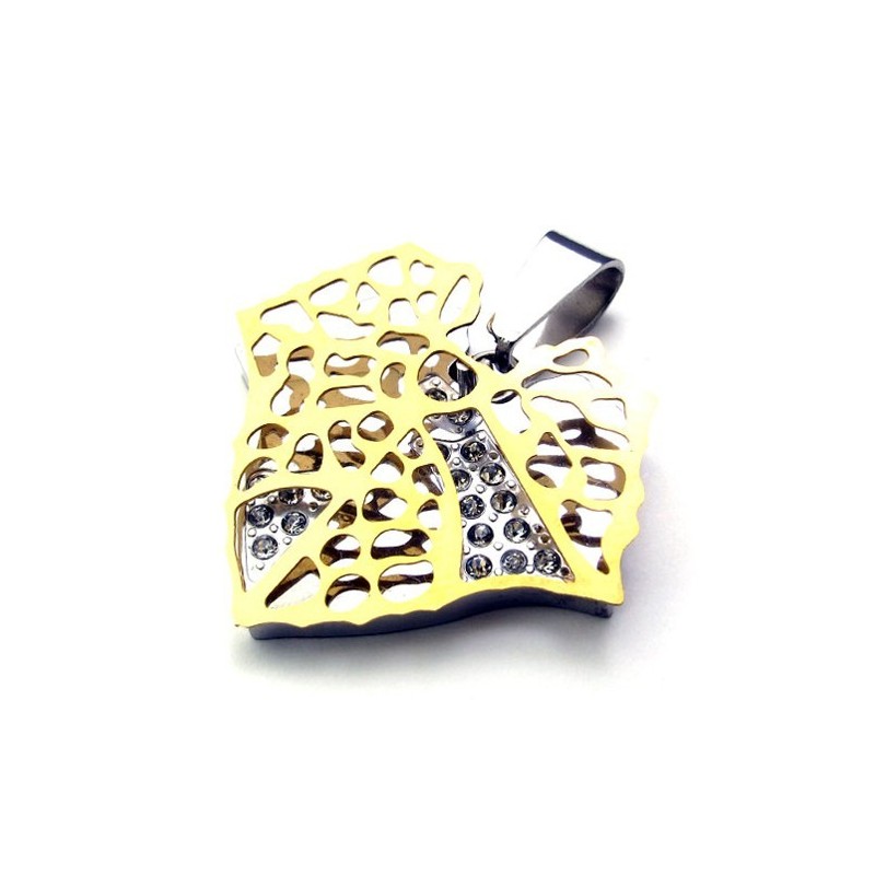 Titan-Anhänger „Gold Leaf Lovers“ Titan-Anhänger „Gold Leaf Lovers“