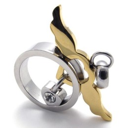 Gold Angel Damen Titan Anhänger