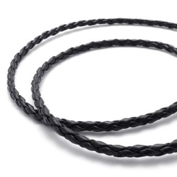 Schwarze 20 Zoll Titan Halskette