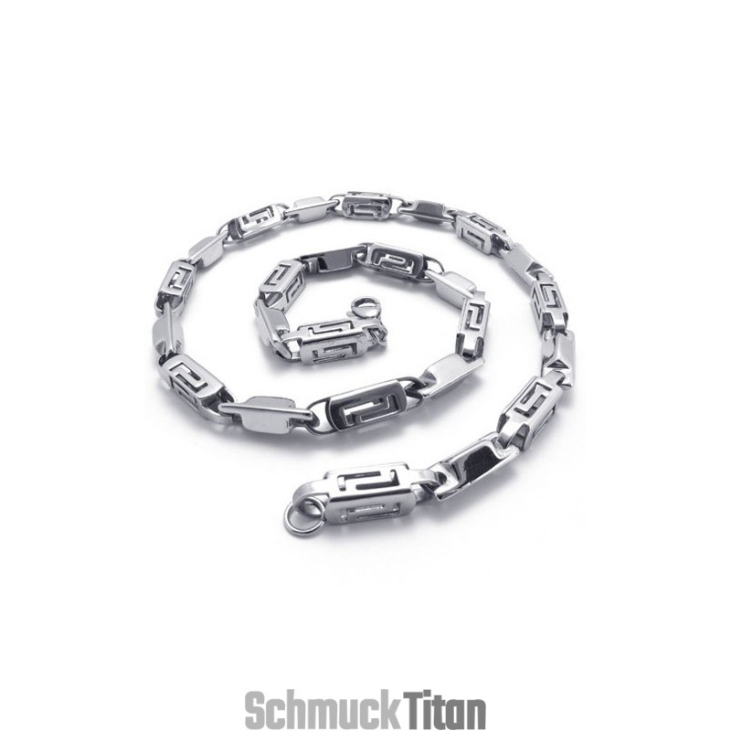 22 Zoll Titan Halskette