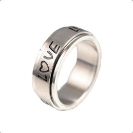 Titanring „Love Rotation“
