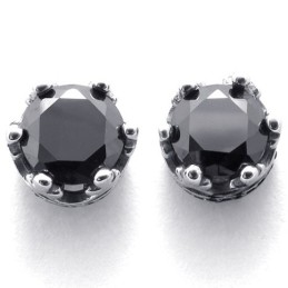 Diamant-Titan-Ohrringe