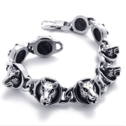 8,3 Zoll Katzen Titan Armband